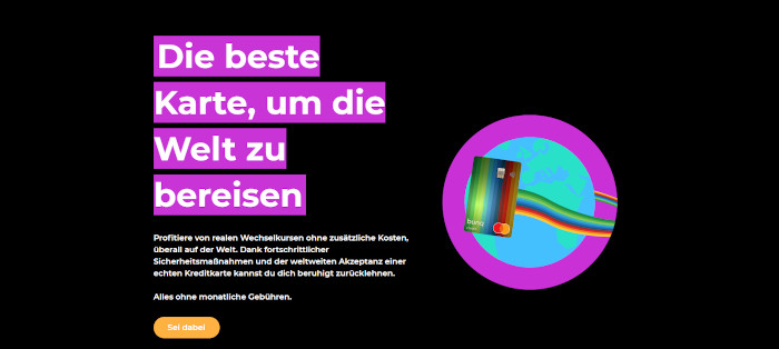 Bunq Travel Card kostenlos bestellen - Mobilebanking.de
